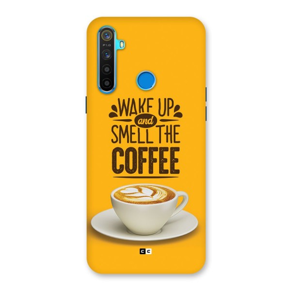 Wake Up Coffee Back Case for Realme 5s