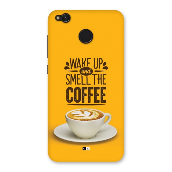 Wake Up Coffee Back Case for Redmi 4