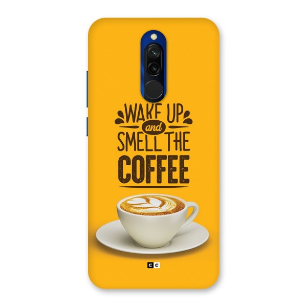 Wake Up Coffee Back Case for Redmi 8