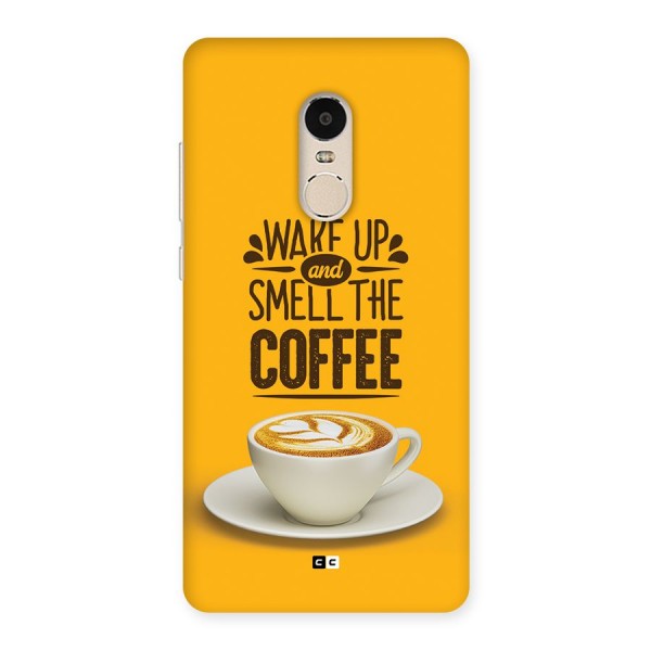 Wake Up Coffee Back Case for Redmi Note 4