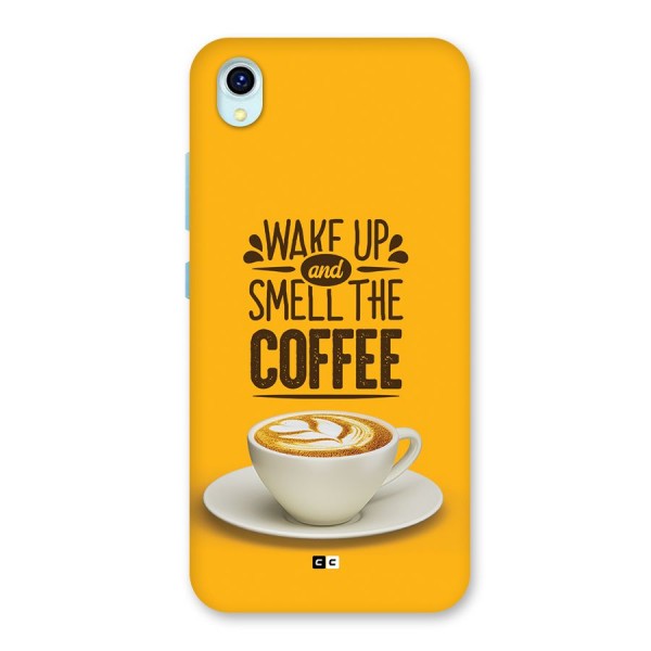 Wake Up Coffee Back Case for Vivo Y1s