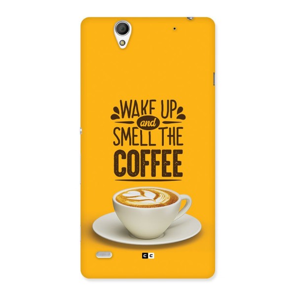 Wake Up Coffee Back Case for Xperia C4