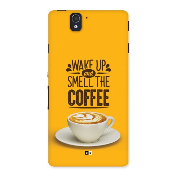 Wake Up Coffee Back Case for Xperia Z