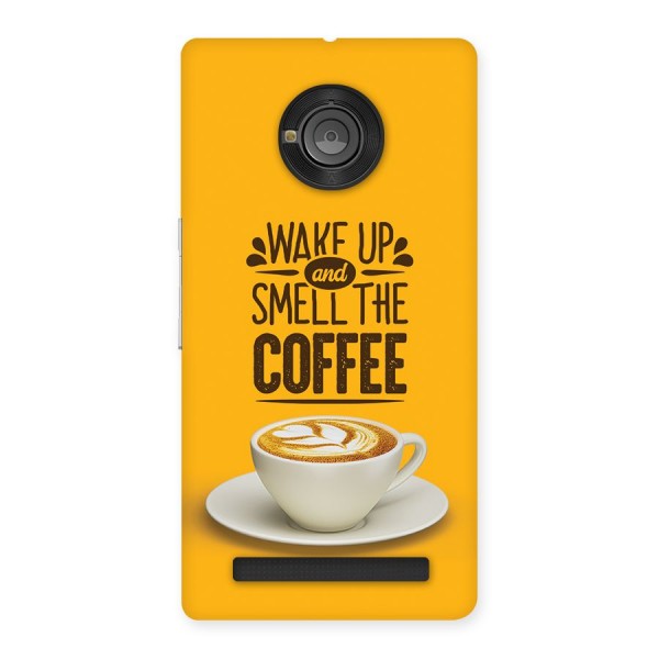 Wake Up Coffee Back Case for Yuphoria