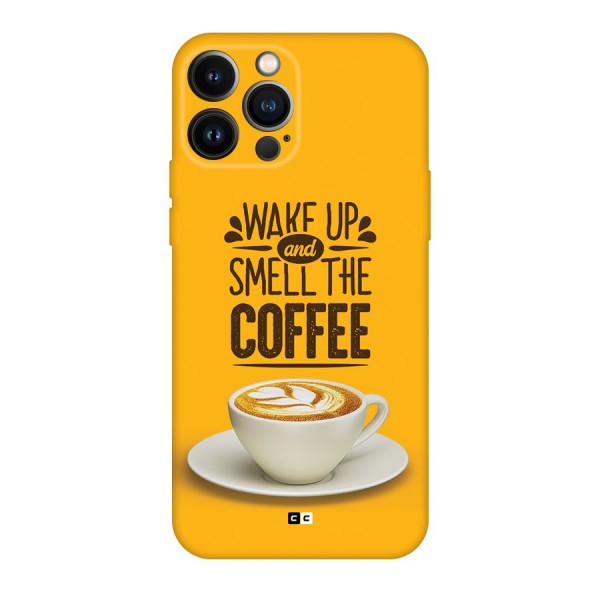 Wake Up Coffee Back Case for iPhone 13 Pro Max