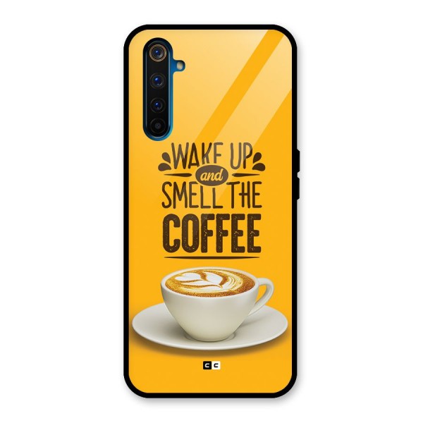 Wake Up Coffee Glass Back Case for Realme 6 Pro