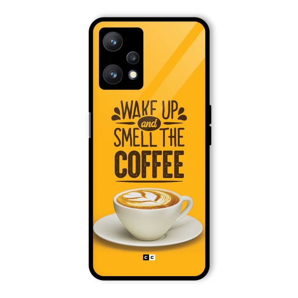 Wake Up Coffee Glass Back Case for Realme 9 Pro 5G