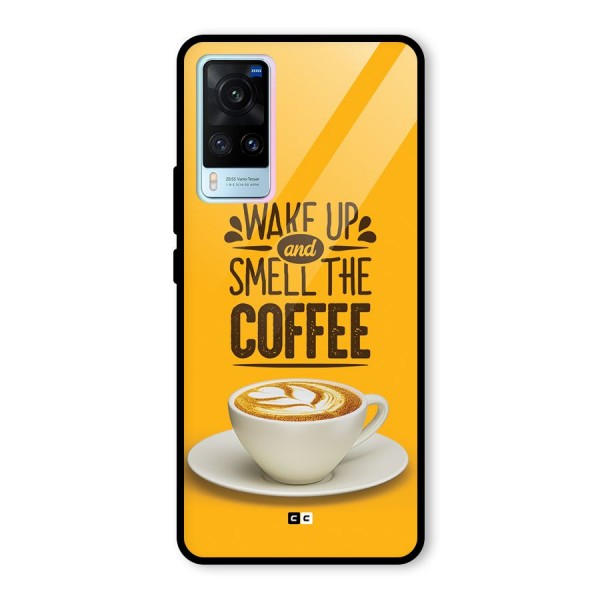 Wake Up Coffee Glass Back Case for Vivo X60