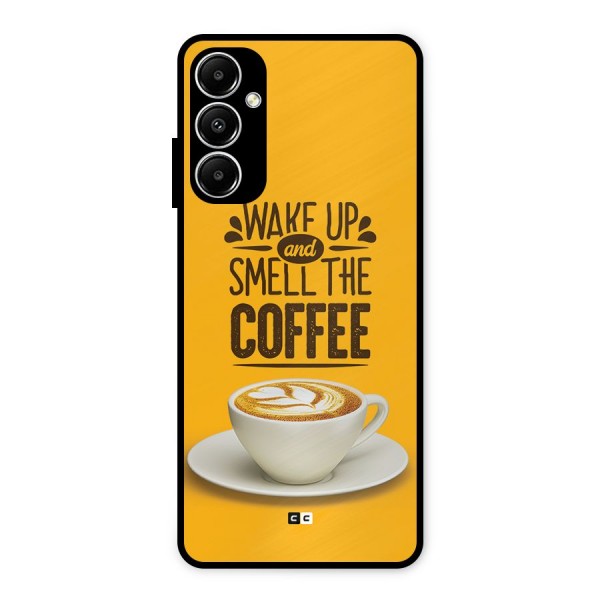 Wake Up Coffee Metal Back Case for Galaxy A05s