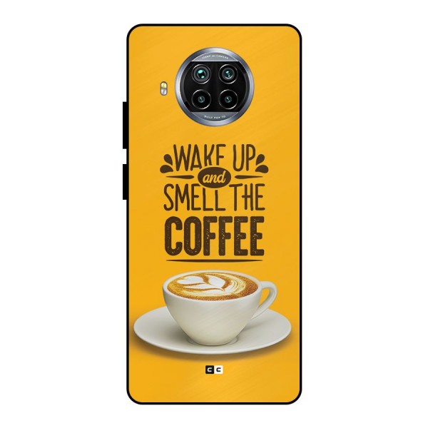 Wake Up Coffee Metal Back Case for Mi 10i