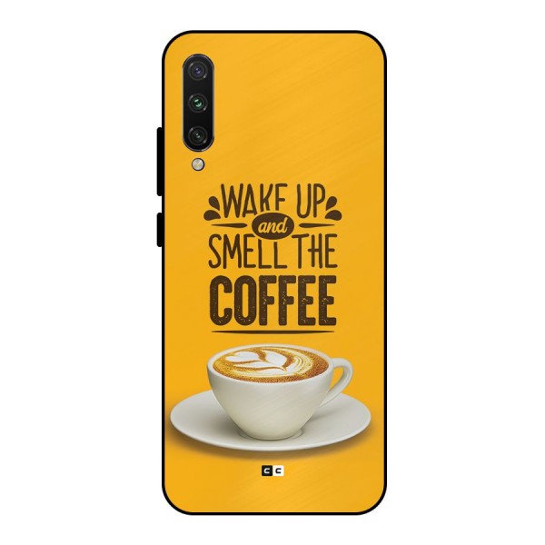 Wake Up Coffee Metal Back Case for Mi A3