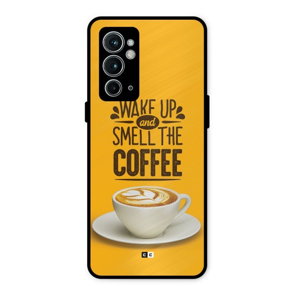 Wake Up Coffee Metal Back Case for OnePlus 9RT 5G