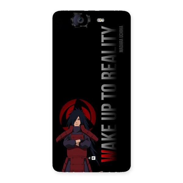 Wake Up Madara Uchiha Back Case for Canvas Knight A350