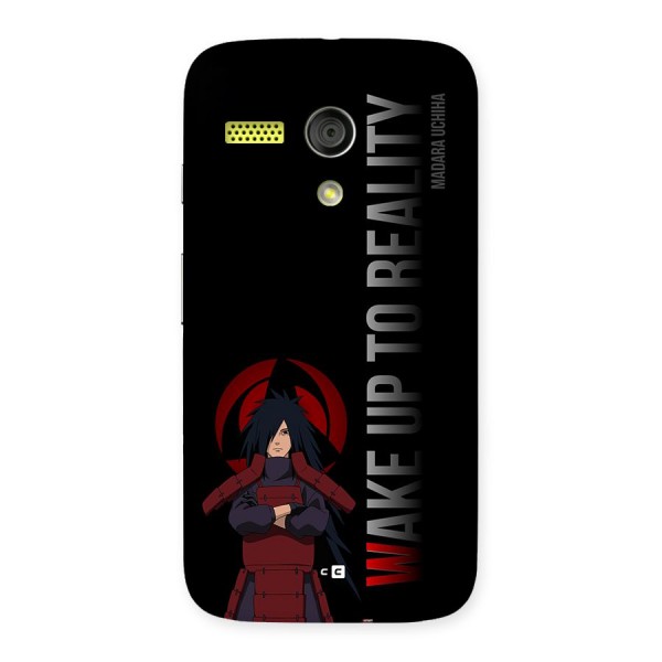 Wake Up Madara Uchiha Back Case for Moto G