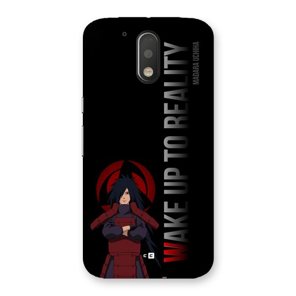 Wake Up Madara Uchiha Back Case for Moto G4