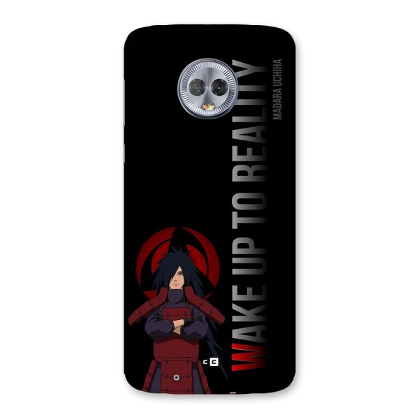 Wake Up Madara Uchiha Back Case for Moto G6