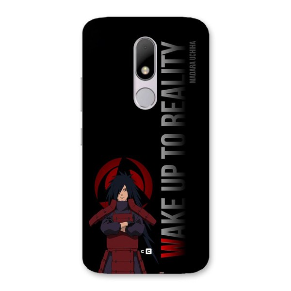 Wake Up Madara Uchiha Back Case for Moto M