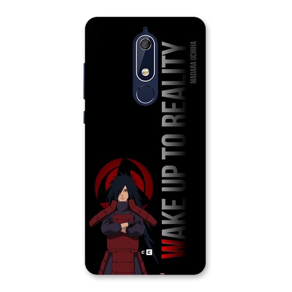 Wake Up Madara Uchiha Back Case for Nokia 5.1