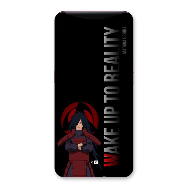 Wake Up Madara Uchiha Back Case for Oppo Find X