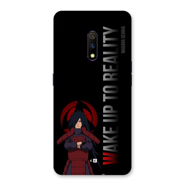 Wake Up Madara Uchiha Back Case for Realme X