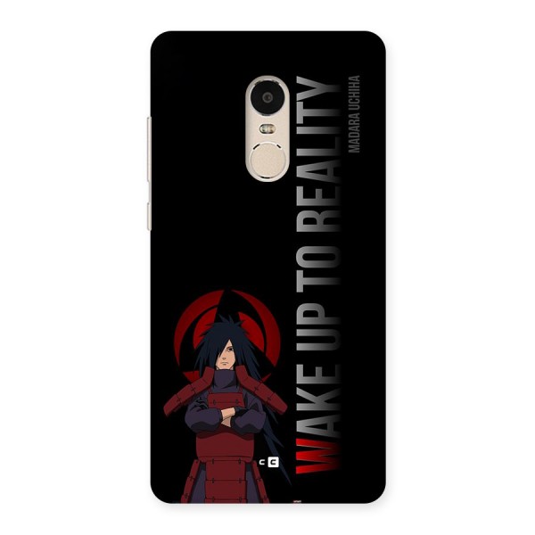 Wake Up Madara Uchiha Back Case for Redmi Note 4