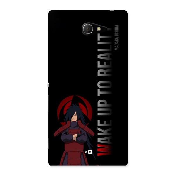 Wake Up Madara Uchiha Back Case for Xperia M2