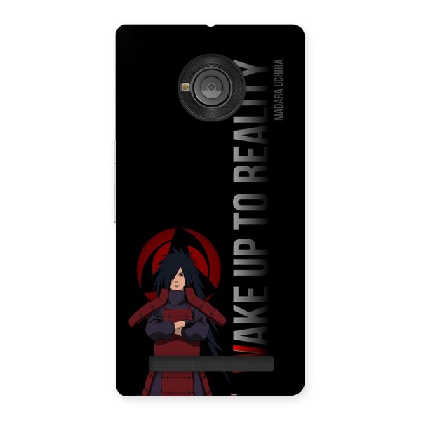 Wake Up Madara Uchiha Back Case for Yuphoria