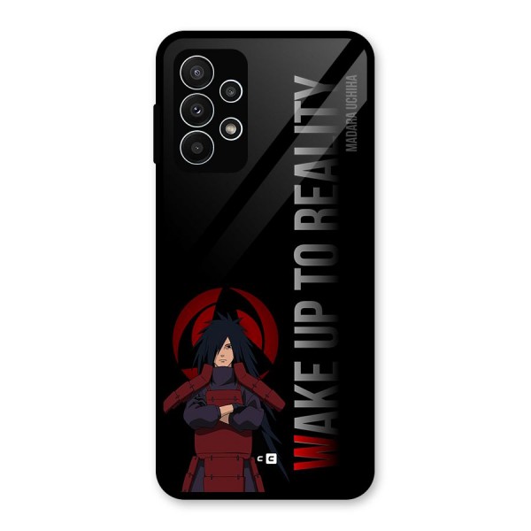 Wake Up Madara Uchiha Glass Back Case for Galaxy A23