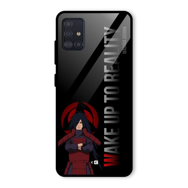 Wake Up Madara Uchiha Glass Back Case for Galaxy A51