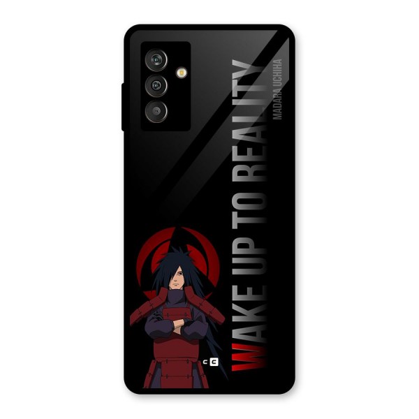 Wake Up Madara Uchiha Glass Back Case for Galaxy M13