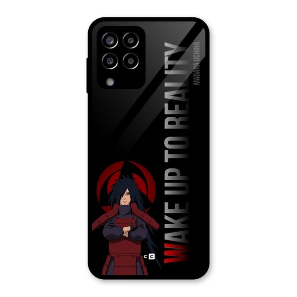 Wake Up Madara Uchiha Glass Back Case for Galaxy M33