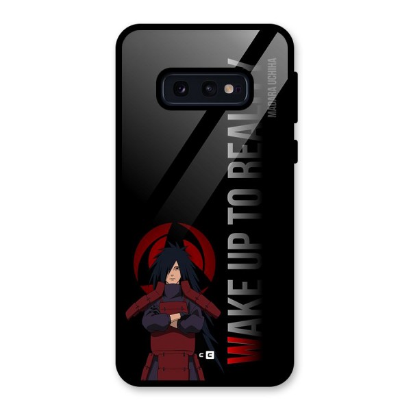 Wake Up Madara Uchiha Glass Back Case for Galaxy S10e