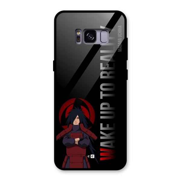 Wake Up Madara Uchiha Glass Back Case for Galaxy S8