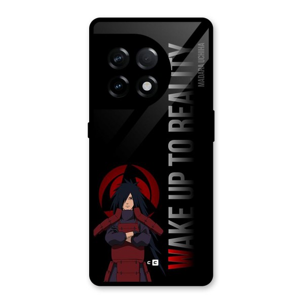 Wake Up Madara Uchiha Glass Back Case for OnePlus 11R