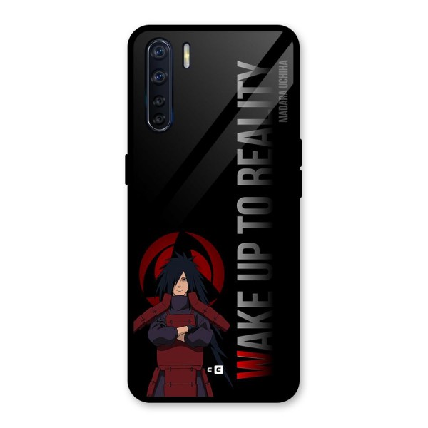 Wake Up Madara Uchiha Glass Back Case for Oppo F15