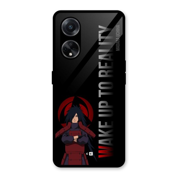 Wake Up Madara Uchiha Glass Back Case for Oppo F23