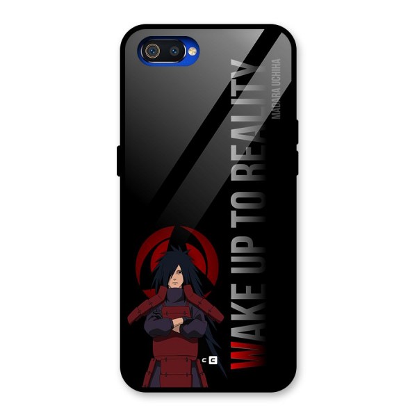 Wake Up Madara Uchiha Glass Back Case for Realme C2