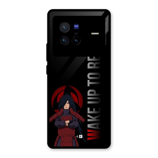 Wake Up Madara Uchiha Glass Back Case for Vivo X80