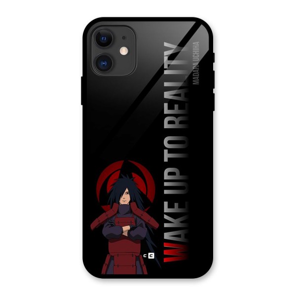 Wake Up Madara Uchiha Glass Back Case for iPhone 11