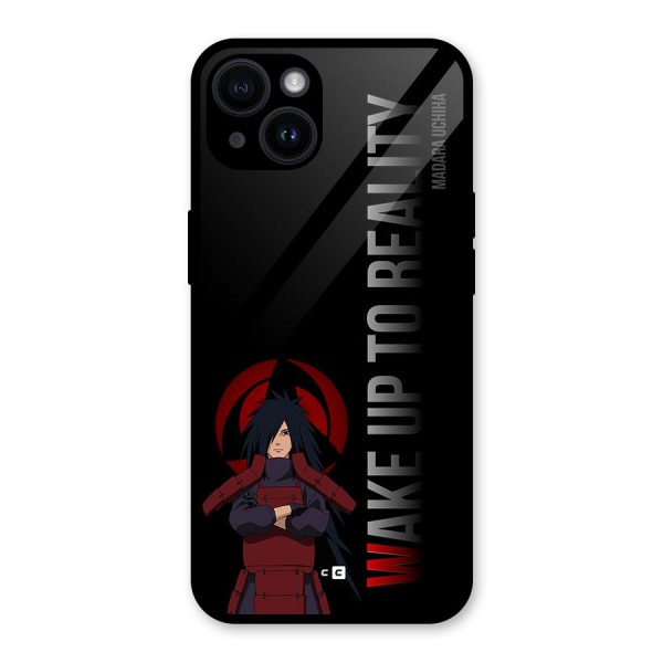 Wake Up Madara Uchiha Glass Back Case for iPhone 14