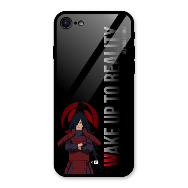 Wake Up Madara Uchiha Glass Back Case for iPhone 8