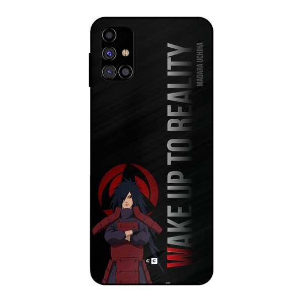 Wake Up Madara Uchiha Metal Back Case for Galaxy M31s