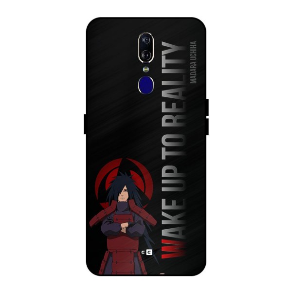 Wake Up Madara Uchiha Metal Back Case for Oppo F11