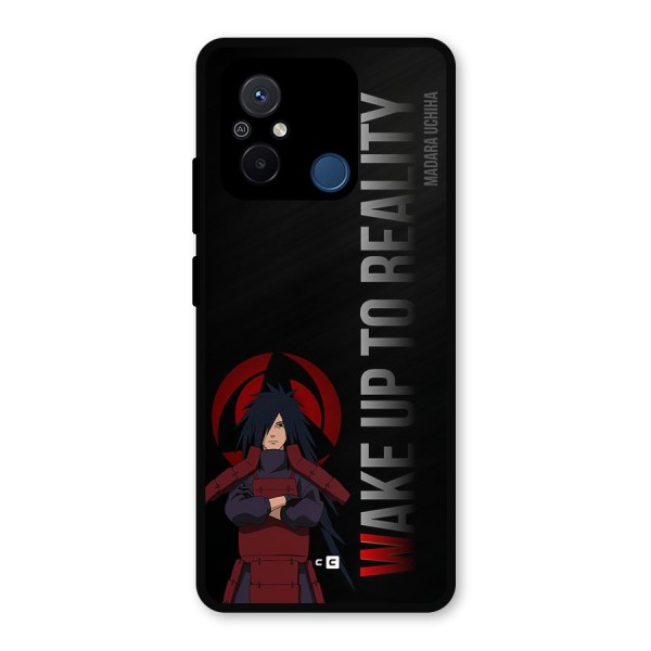 Wake Up Madara Uchiha Metal Back Case for Poco C55