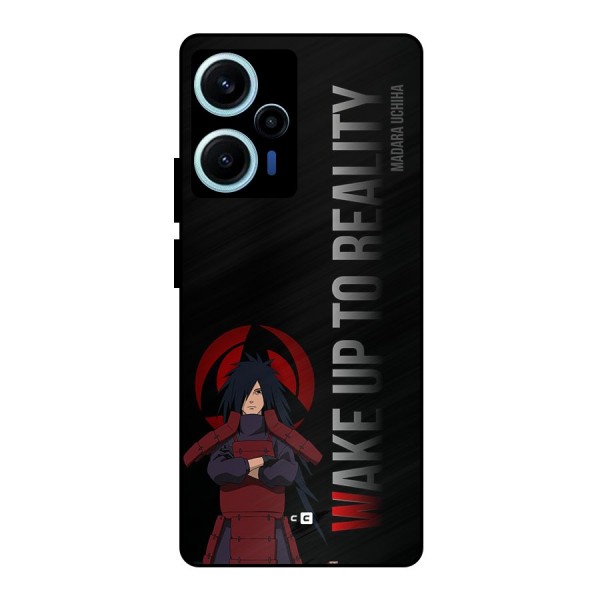 Wake Up Madara Uchiha Metal Back Case for Poco F5