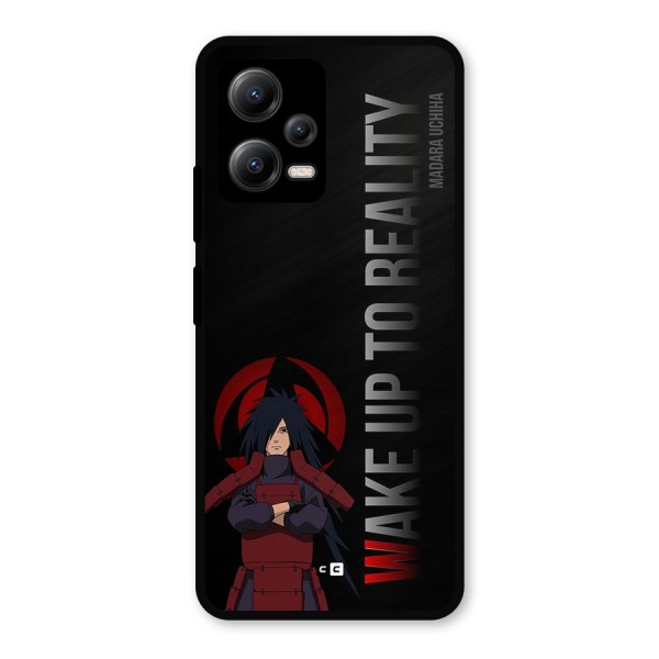 Wake Up Madara Uchiha Metal Back Case for Poco X5