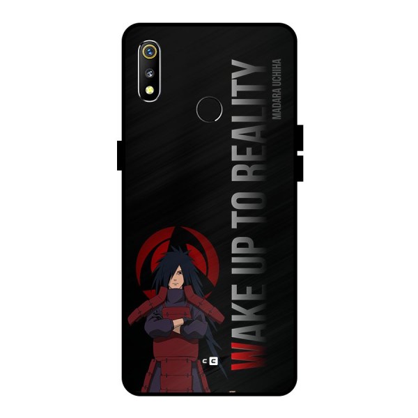 Wake Up Madara Uchiha Metal Back Case for Realme 3