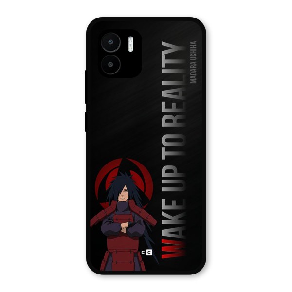 Wake Up Madara Uchiha Metal Back Case for Redmi A1