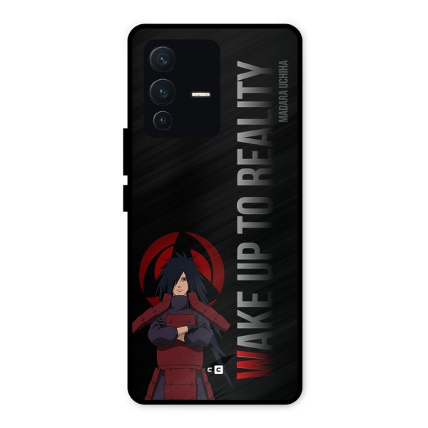 Wake Up Madara Uchiha Metal Back Case for Vivo V23 5G