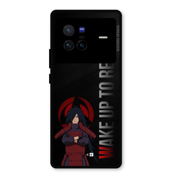 Wake Up Madara Uchiha Metal Back Case for Vivo X80